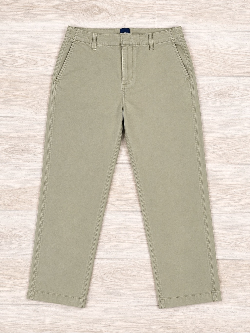 GAP Woman’s Khaki Olive Chino Pants Size 10 Stretch Ankle Trousers